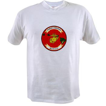 MCBH - A01 - 04 - Marine Corps Base Hawaii - Value T-shirt - Click Image to Close
