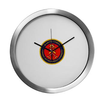 MCBQ - M01 - 03 - Marine Corps Base Quantico - Modern Wall Clock