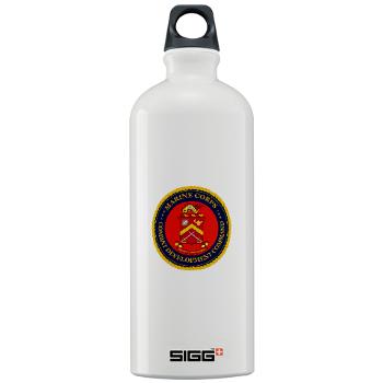 MCBQ - M01 - 03 - Marine Corps Base Quantico - Sigg Water Bottle 1.0L - Click Image to Close