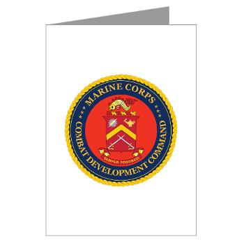 MCCDC - M01 - 02 - Marine Corps Combat Development Command - Greeting Cards (Pk of 10) - Click Image to Close
