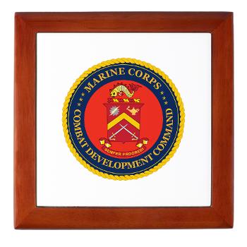 MCCDC - M01 - 03 - Marine Corps Combat Development Command - Keepsake Box