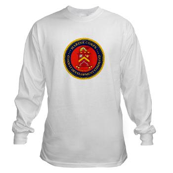 MCCDC - A01 - 03 - Marine Corps Combat Development Command - Long Sleeve T-Shirt - Click Image to Close