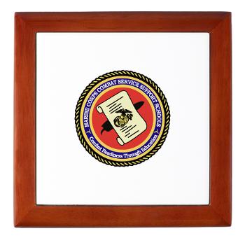 MCCSSS - M01 - 03 - Marine Corps Combat Service Support Schools - Keepsake Box - Click Image to Close