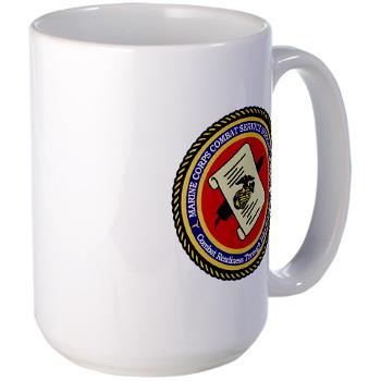 MCCSSS - M01 - 03 - Marine Corps Combat Service Support Schools - Large Mug - Click Image to Close
