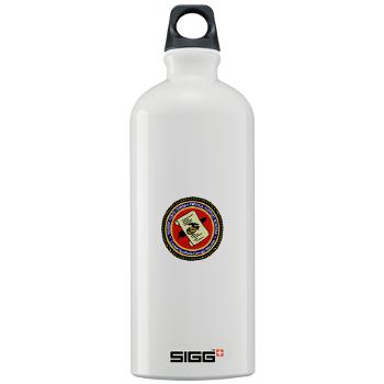 MCCSSS - M01 - 03 - Marine Corps Combat Service Support Schools - Sigg Water Bottle 1.0L - Click Image to Close