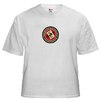 MCCSSS - A01 - 04 - Marine Corps Combat Service Support Schools - White t-Shirt - Click Image to Close