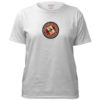 MCCSSS - A01 - 04 - Marine Corps Combat Service Support Schools - Women's T-Shirt - Click Image to Close
