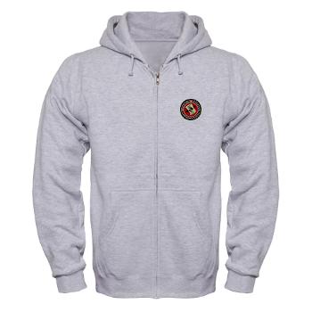 MCCSSS - A01 - 03 - Marine Corps Combat Service Support Schools - Zip Hoodie - Click Image to Close