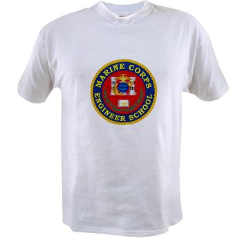 MCES - A01 - 04 - Marine Corps Engineer School - Value T-shirt - Click Image to Close