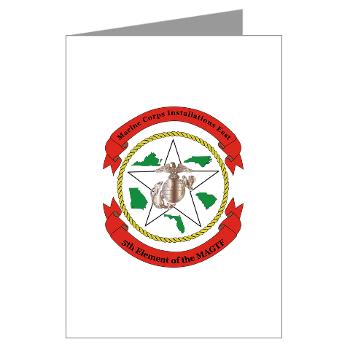 MCIE - M01 - 02 - Marine Corps Installations East - Greeting Cards (Pk of 10) - Click Image to Close