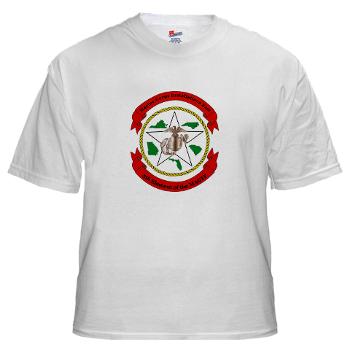 MCIE - A01 - 04 - Marine Corps Installations East - White t-Shirt