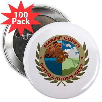 MCIW - M01 - 01 - Marine Corps Installations West - 2.25" Button (100 pack) - Click Image to Close