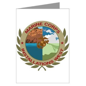 MCIW - M01 - 02 - Marine Corps Installations West - Greeting Cards (Pk of 10)