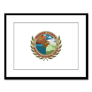 MCIW - M01 - 02 - Marine Corps Installations West - Large Framed Print
