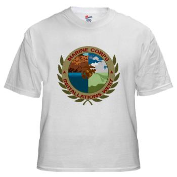 MCIW - A01 - 04 - Marine Corps Installations West - White t-Shirt