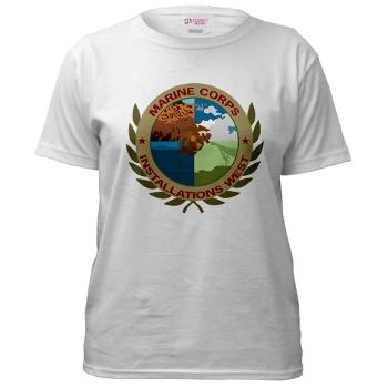 MCIW - A01 - 04 - Marine Corps Installations West - Women's T-Shirt - Click Image to Close