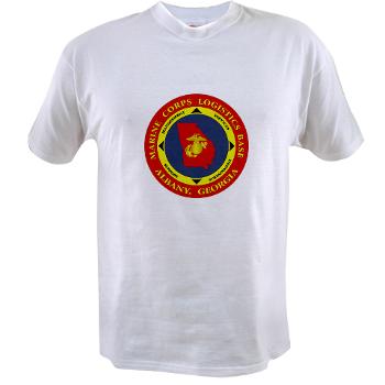 MCLBA - A01 - 04 - Marine Corps Logistics Base Albany - Value T-shirt - Click Image to Close