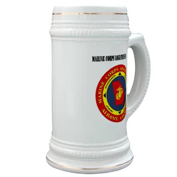 MCLBA - M01 - 03 - Marine Corps Logistics Base Albany with Text - Stein - Click Image to Close