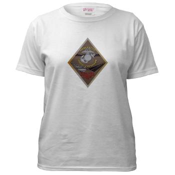 MCLBB - A01 - 04 - Marine Corps Logistics Base Barstow - Women's T-Shirt
