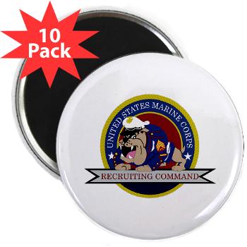 MCRC - M01 - 01 - Marine Corps Recruiting Command - 2.25" Magnet (10 pack) - Click Image to Close