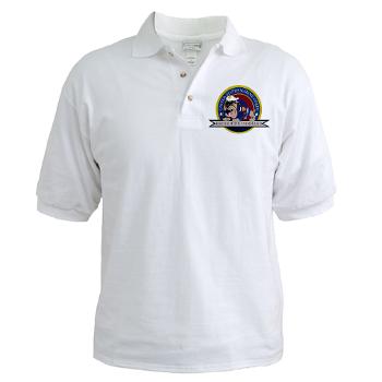 MCRC - A01 - 04 - Marine Corps Recruiting Command - Golf Shirt - Click Image to Close