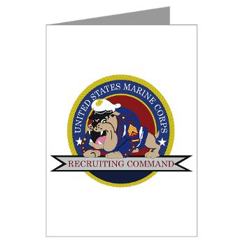 MCRC - M01 - 02 - Marine Corps Recruiting Command - Greeting Cards (Pk of 10) - Click Image to Close