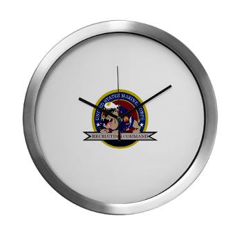 MCRC - M01 - 03 - Marine Corps Recruiting Command - Modern Wall Clock