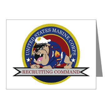 MCRC - M01 - 02 - Marine Corps Recruiting Command - Note Cards (Pk of 20)