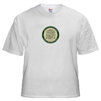 MCRDSD - A01 - 04 - Marine Corps Recruit Depot San Diego - White t-Shirt