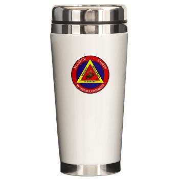 Marine Corps Systems Command - Ceramic Travel Mug
