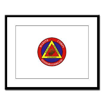 Marine Corps Systems Command - Large Framed Print