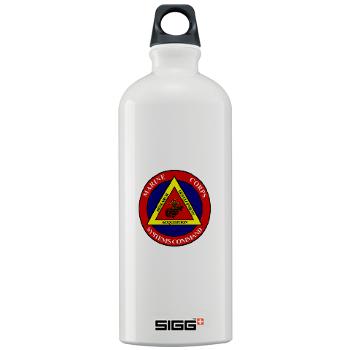 Marine Corps Systems Command - Sigg Water Bottle 1.0L - Click Image to Close