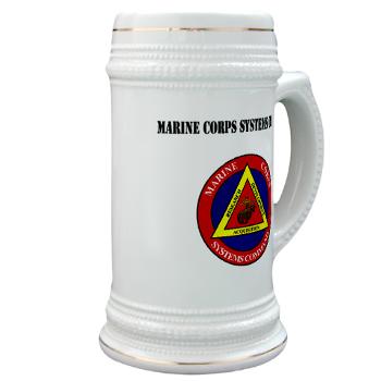 Marine Corps Systems Command With Text - Stein - Click Image to Close
