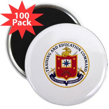 MCTEC - M01 - 01 - Marine Corps Training and Education Command - 2.25" Magnet (100 pack) - Click Image to Close