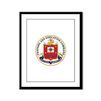 MCTEC - M01 - 02 - Marine Corps Training and Education Command - Framed Panel Print