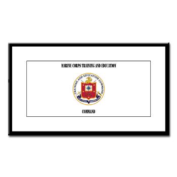MCTEC - M01 - 02 - Marine Corps Training and Education Command with Text - Small Framed Print - Click Image to Close