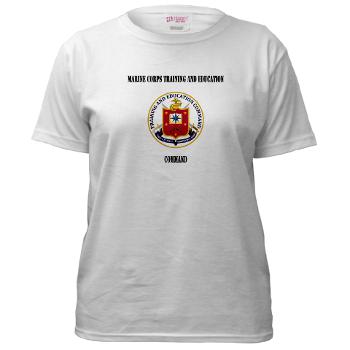 MCTEC - A01 - 04 - Marine Corps Training and Education Command with Text - Women's T-Shirt