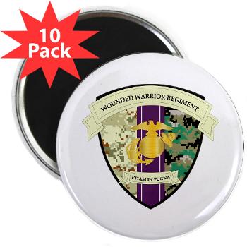 MCWWR - M01 - 01 - Marine Corps Wounded Warrior Regiment - 2.25" Magnet (10 pack) - Click Image to Close