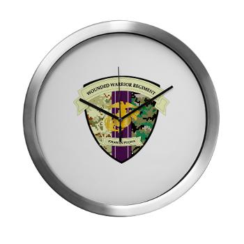 MCWWR - M01 - 03 - Marine Corps Wounded Warrior Regiment - Modern Wall Clock - Click Image to Close