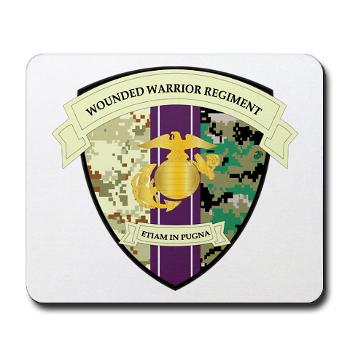 MCWWR - M01 - 03 - Marine Corps Wounded Warrior Regiment - Mousepad - Click Image to Close