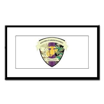 MCWWR - M01 - 02 - Marine Corps Wounded Warrior Regiment - Small Framed Print - Click Image to Close