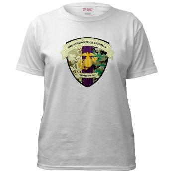 MCWWR - A01 - 04 - Marine Corps Wounded Warrior Regiment - Women's T-Shirt