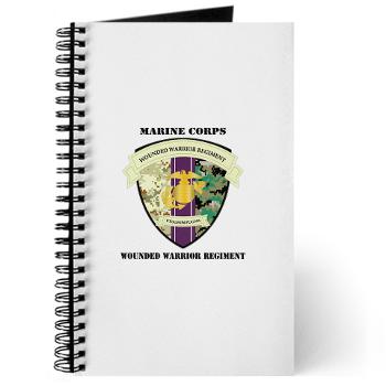 MCWWR - M01 - 02 - Marine Corps Wounded Warrior Regiment with Text - Journal - Click Image to Close