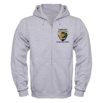 MCWWR - A01 - 03 - Marine Corps Wounded Warrior Regiment with Text - Zip Hoodie - Click Image to Close