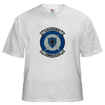 MFAS212 - A01 - 01 - Marine Fighter Attack Squadron 212 - White T-Shirt