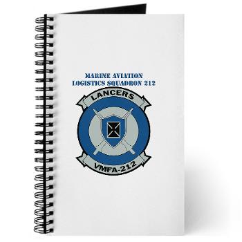 MFAS212 - A01 - 01 - Marine Fighter Attack Squadron 212 with Text - Journal - Click Image to Close