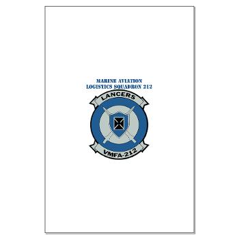 MFAS212 - A01 - 01 - Marine Fighter Attack Squadron 212 with Text - Large Poster