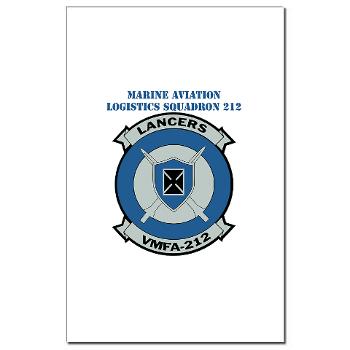 MFAS212 - A01 - 01 - Marine Fighter Attack Squadron 212 with Text - Mini Poster Print - Click Image to Close