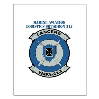 MFAS212 - A01 - 01 - Marine Fighter Attack Squadron 212 with Text - Small Poster