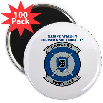 MFAS212 - A01 - 01 - Marine Fighter Attack Squadron 212 with Text - 2.25" Magnet (100 pack) - Click Image to Close
